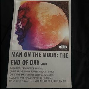 Man on the Moon: The End of Day Poster - Multicolor